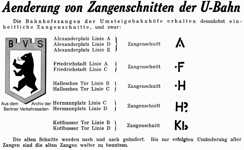nderung des Zangenabdrucks ab Frhjahr 1933