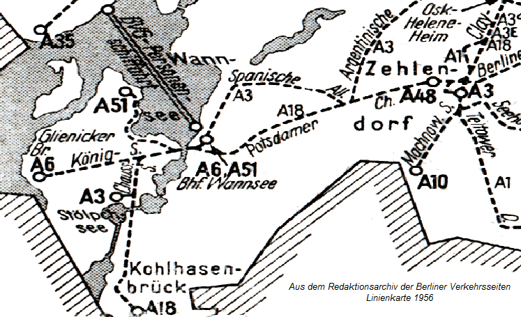 Linienskizze 1956