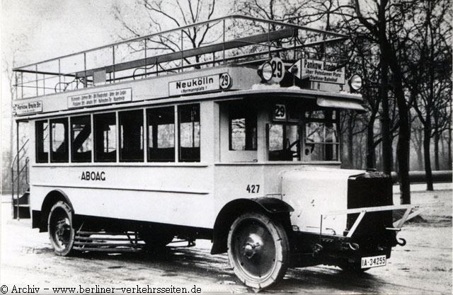 ABOAG Wagen 427 (DS 13) Baujahr 1926