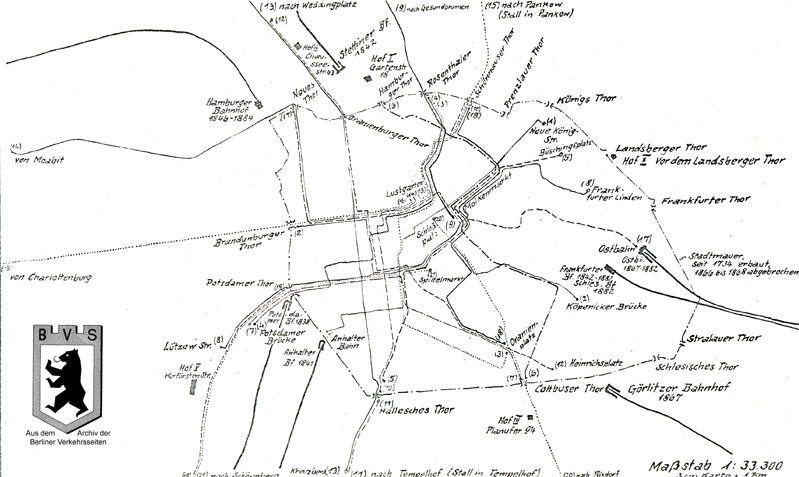 Liniennetz der ABOAG 1869