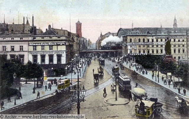 Alexanderplatz (um 1905)