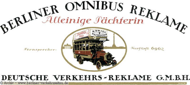 Berliner Omnibus Reklame (1917)