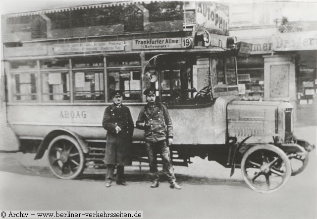Omnibus der Linie 19 (1923)